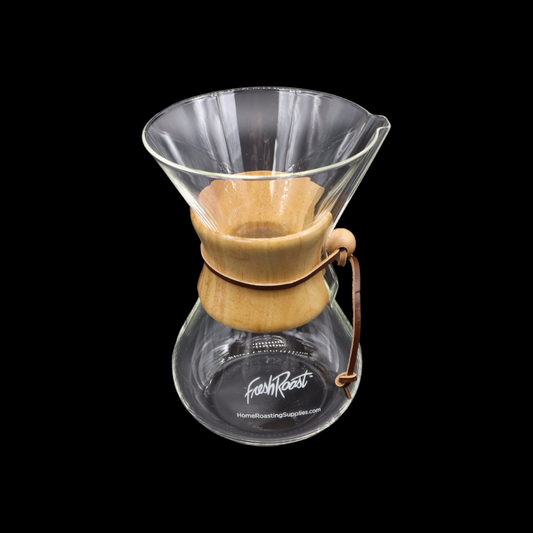 Fresh Roast 800ml Glass Pour Over with Stainless Steel Filter
