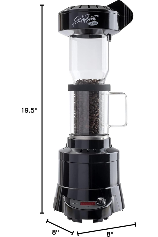 Fresh Roast SR800 Starter Bundle with Burr Grinder