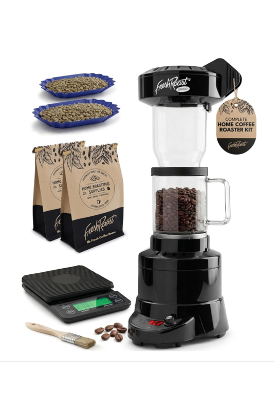 Fresh Roast SR800 Bundle with Extension Tube, Digital Scale, and Bean Pack