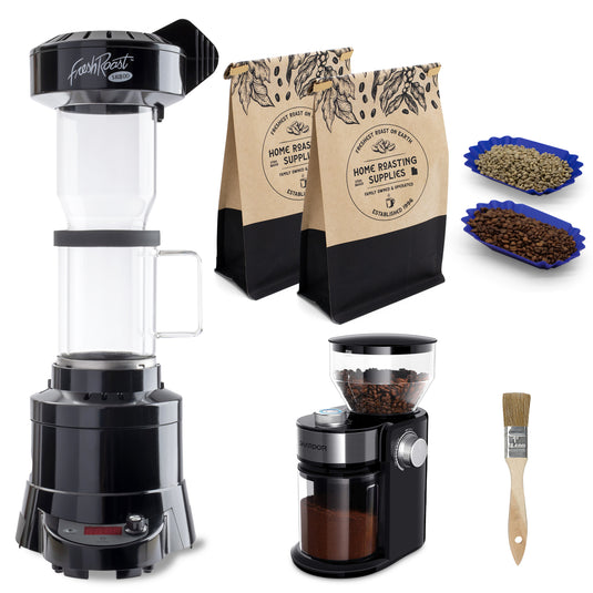 Fresh Roast SR800 Starter Bundle with Burr Grinder