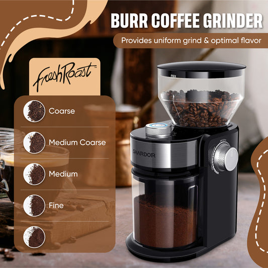 SHARDOR Burr Coffee Bean Grinder