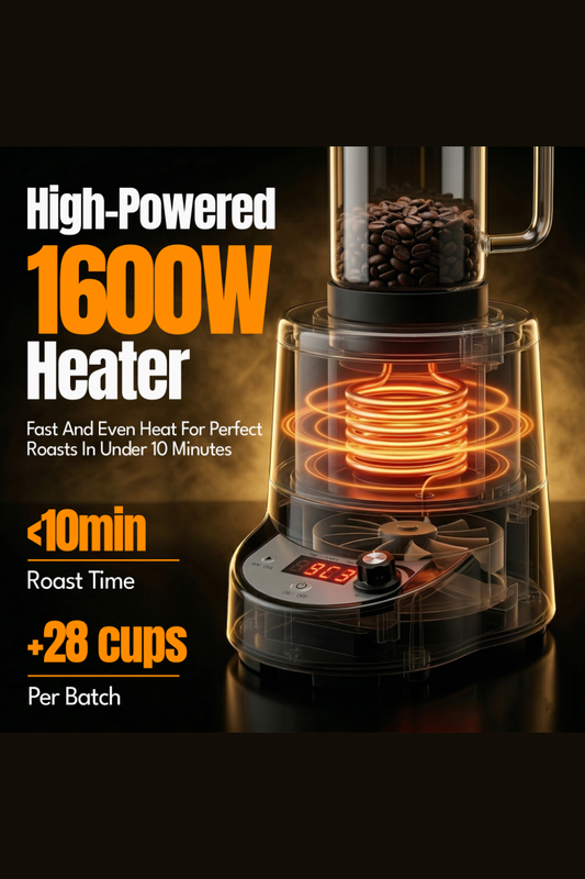 Fresh Roast SR800 Bundle with Extension Tube, Digital Scale, and Bean Pack