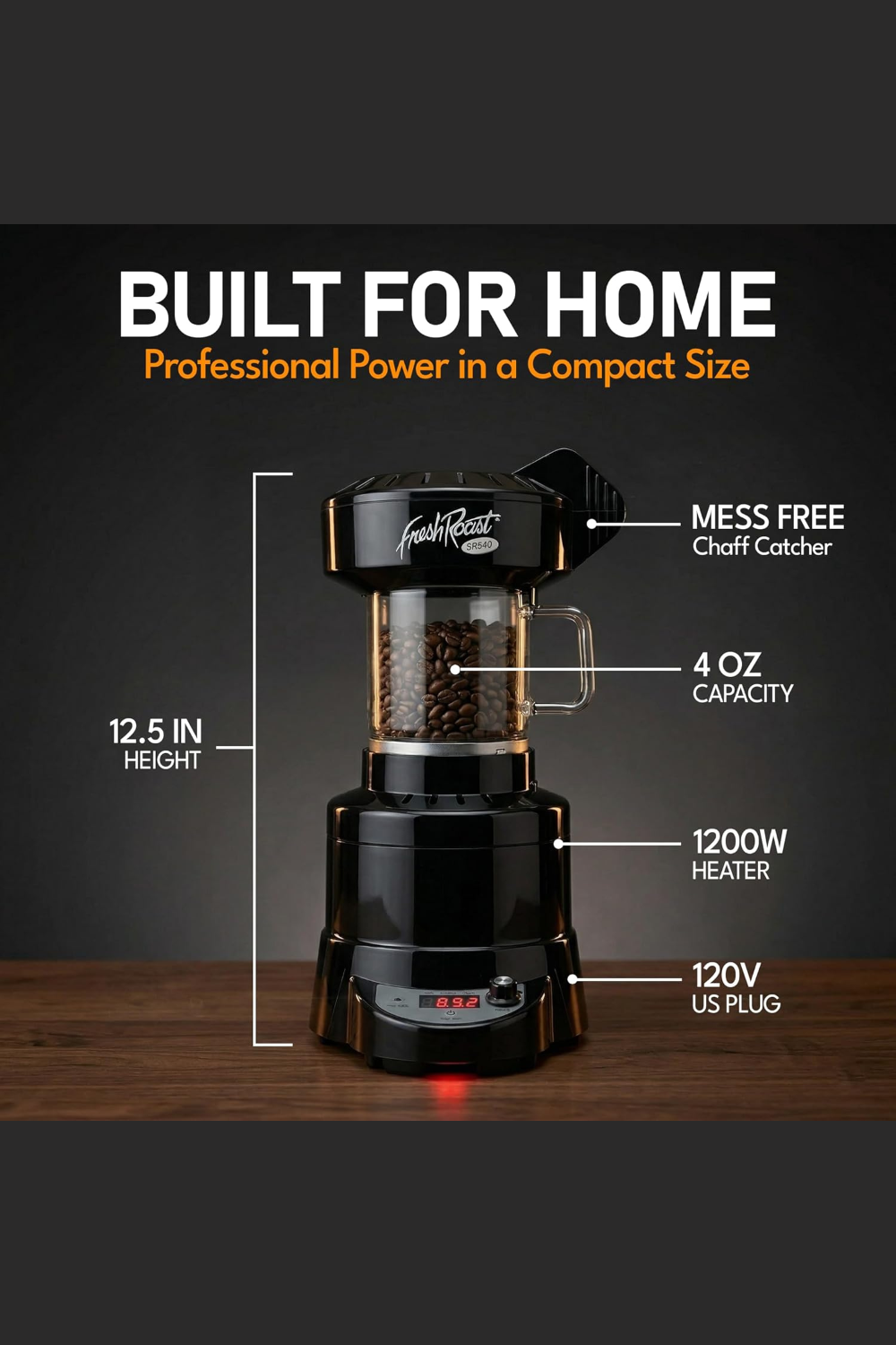 Fresh Roast SR540 Coffee Roaster | Home Roasting Supplies Fresh Roast SR540 Coffee Roaster | Home Roasting Supplies