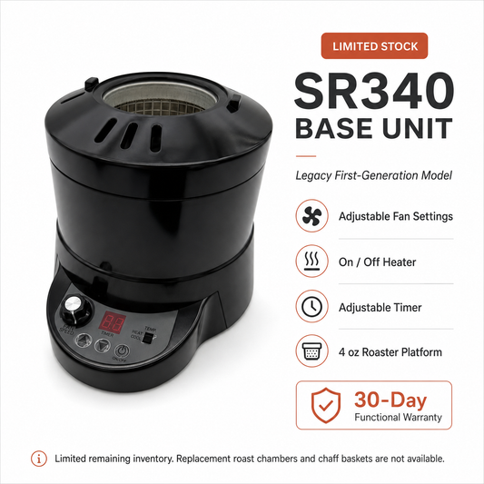 LImited Stock of SR340 Roaster Base
