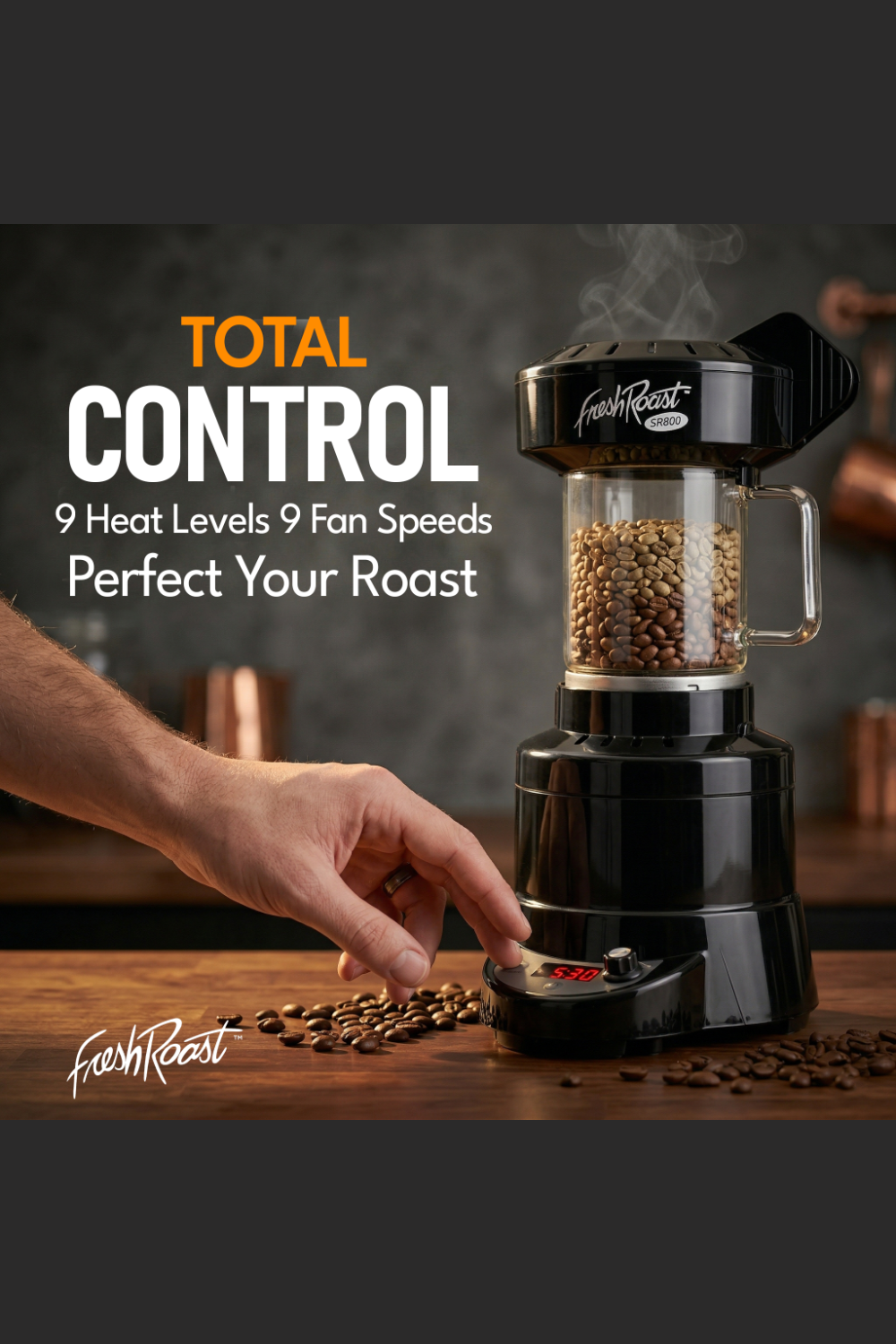 Fresh Roast SR800 Coffee Roaster | Home Roasting Supplies