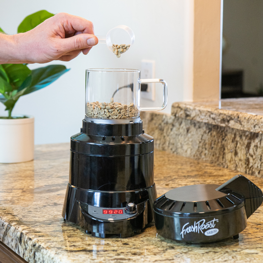 Fresh Roast SR air coffee roaster for home roasting